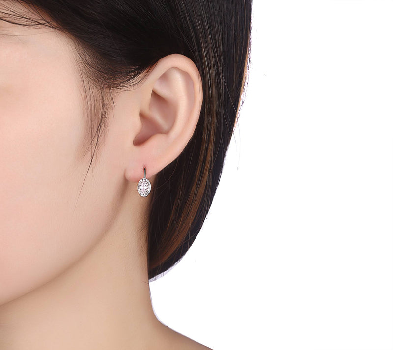 Silver earrings