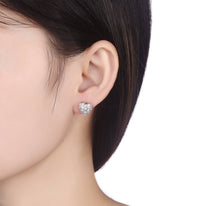 Silver earrings