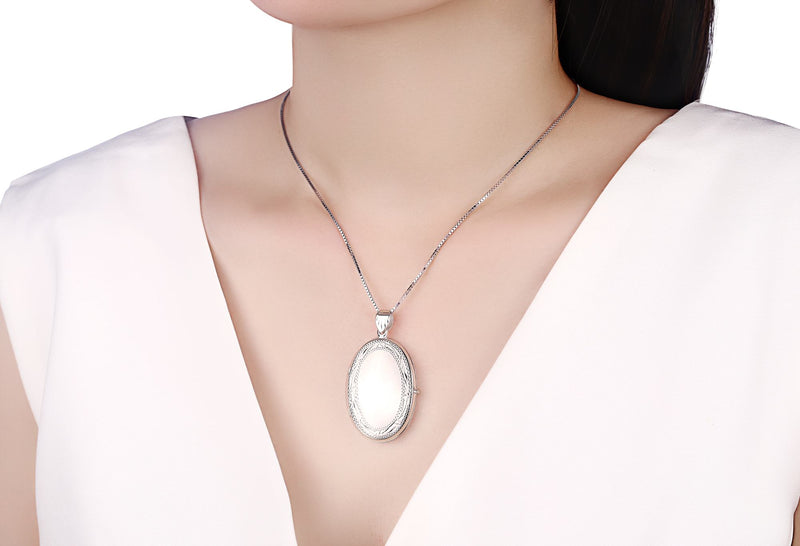 Silver medallion