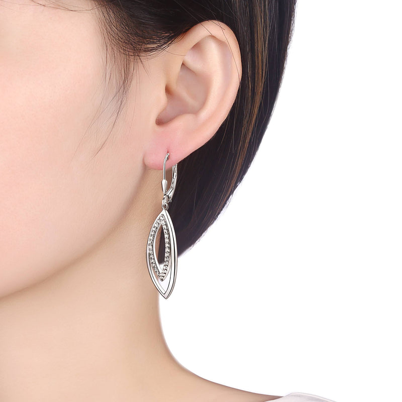 Silver earrings
