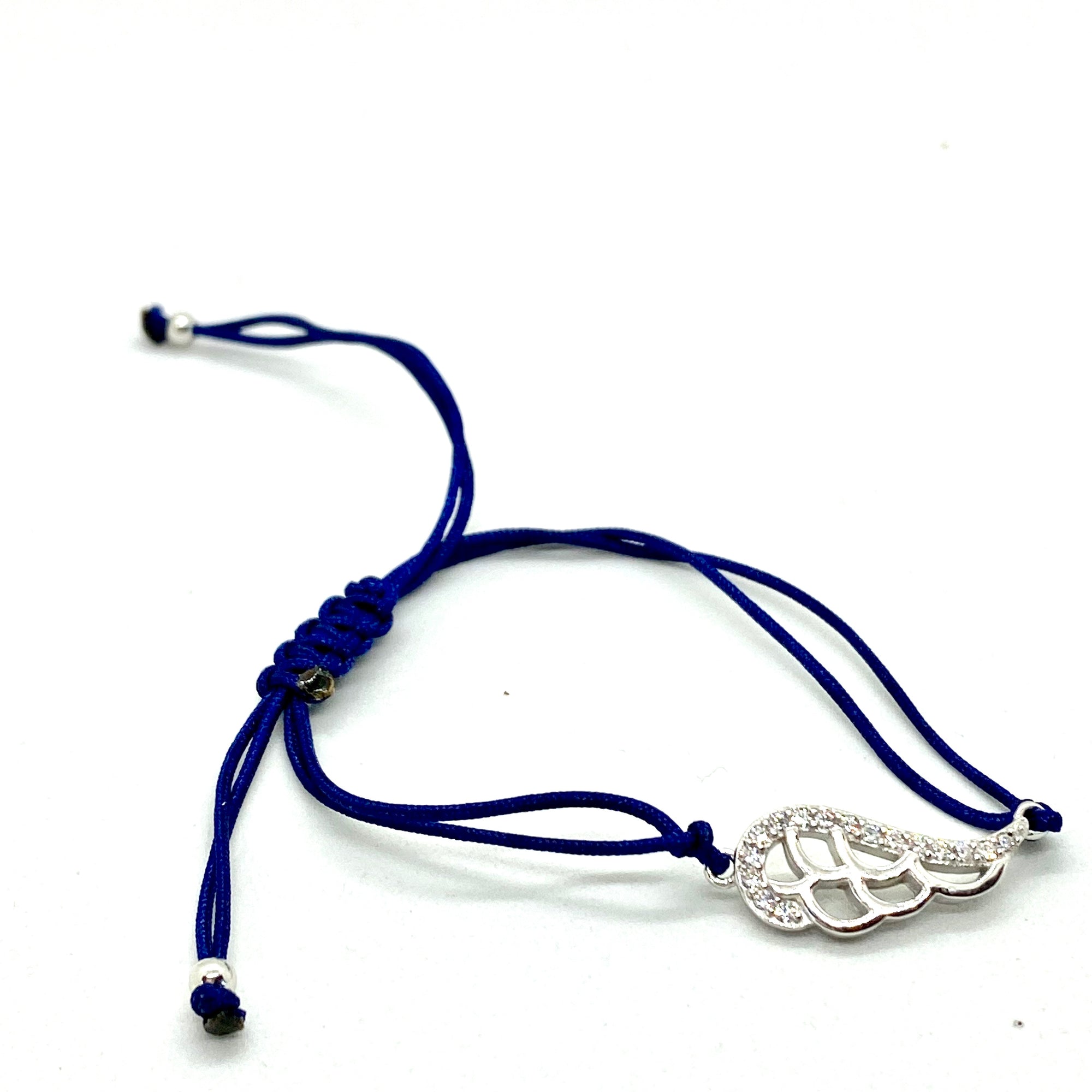 Silver bracelet Angel wings