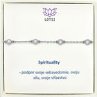 Silver Spirituality Bracelet