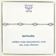 Silver Spirituality Bracelet