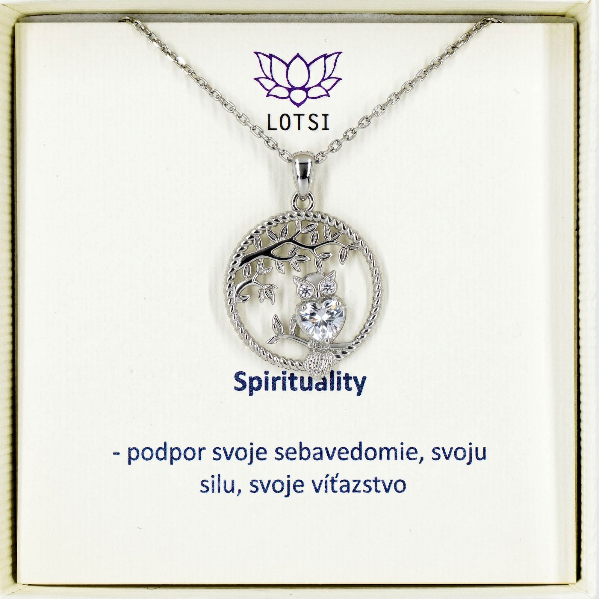 Spirituality Silver Chain