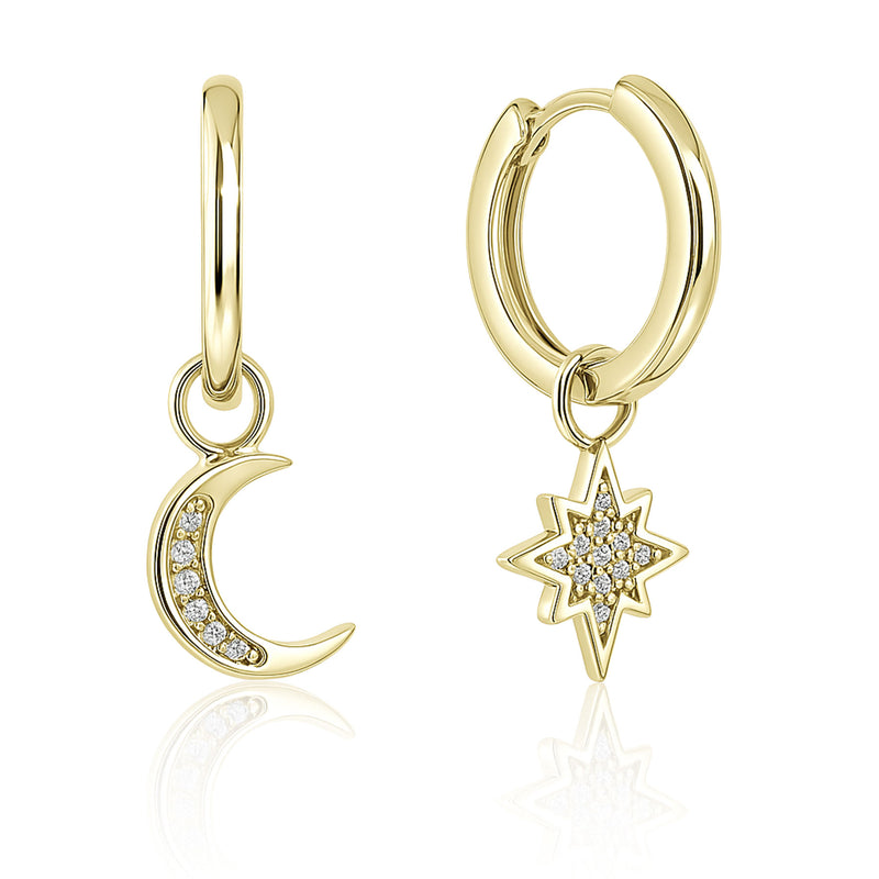 Silver earrings