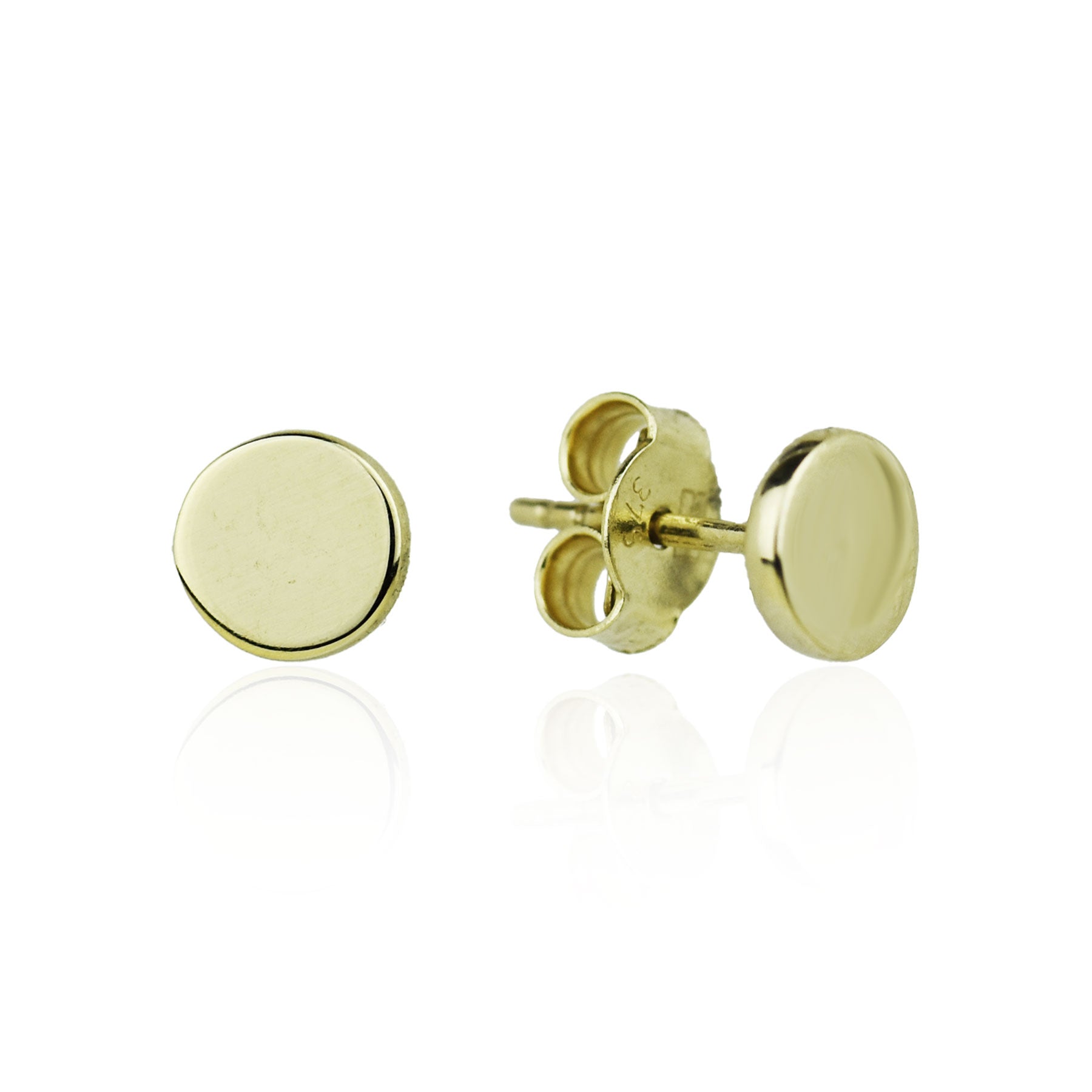 Gold earrings