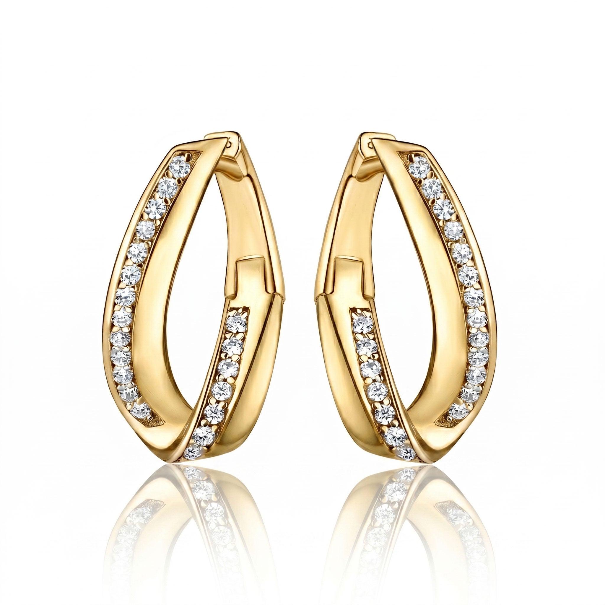 Silver earrings