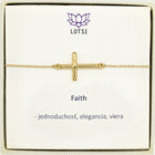 Silberarmband Faith