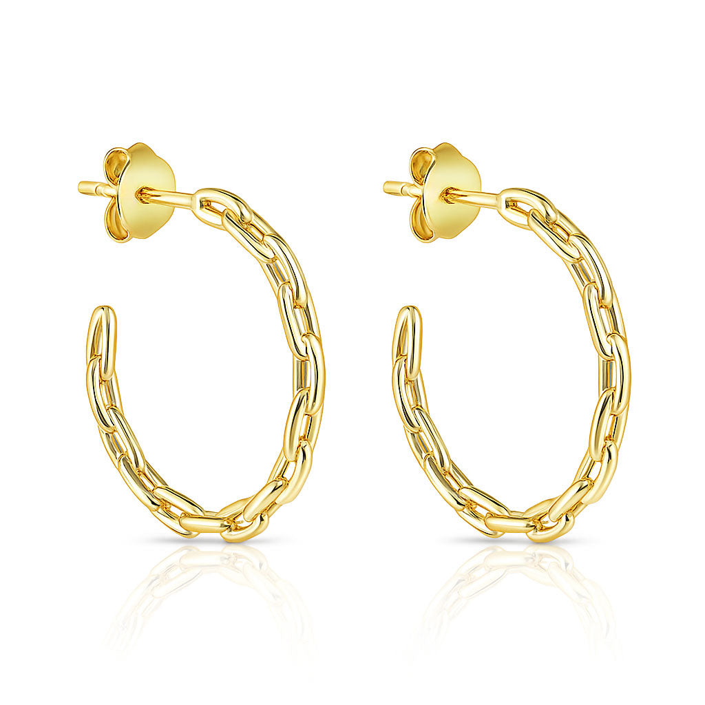 Silver earrings