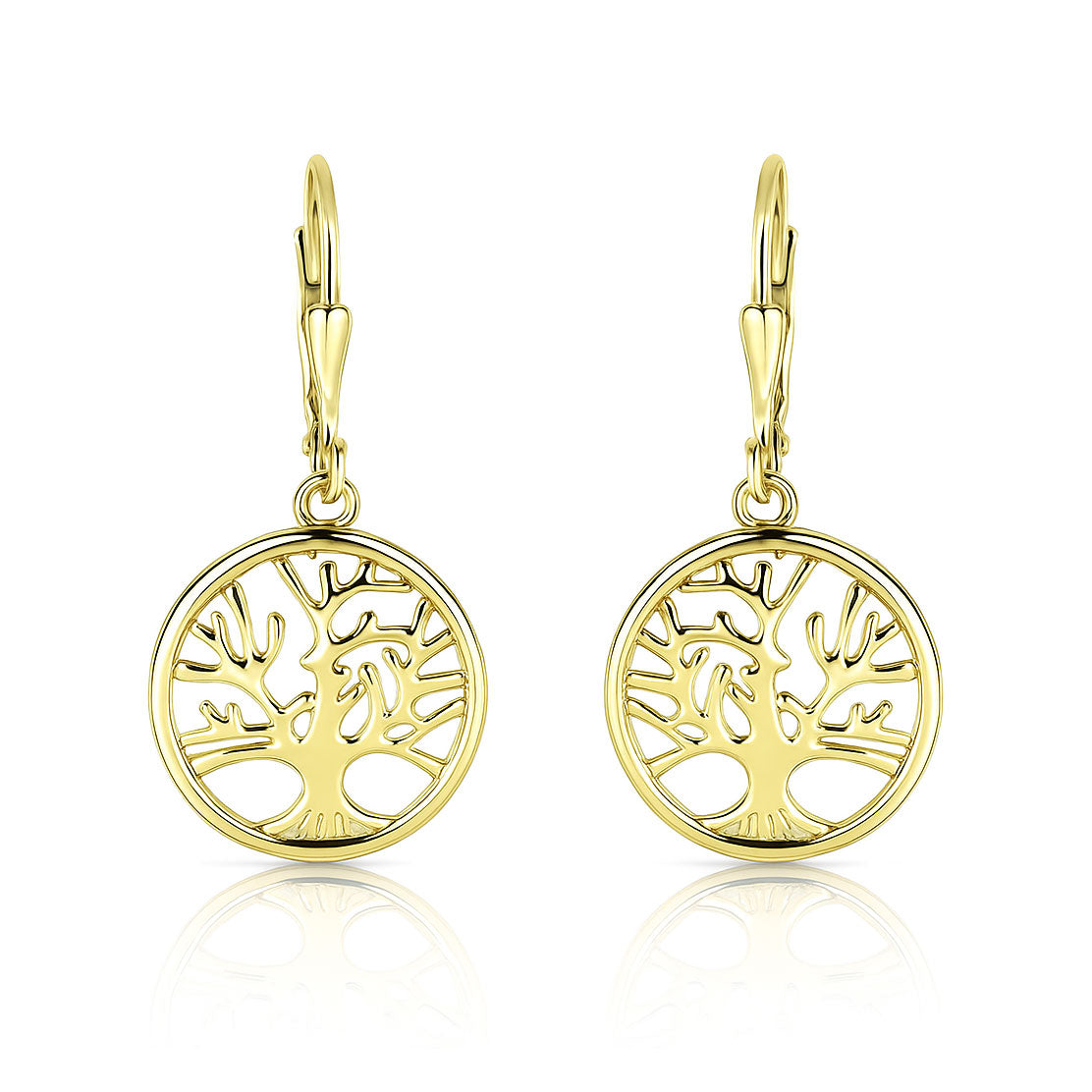 Silver earrings