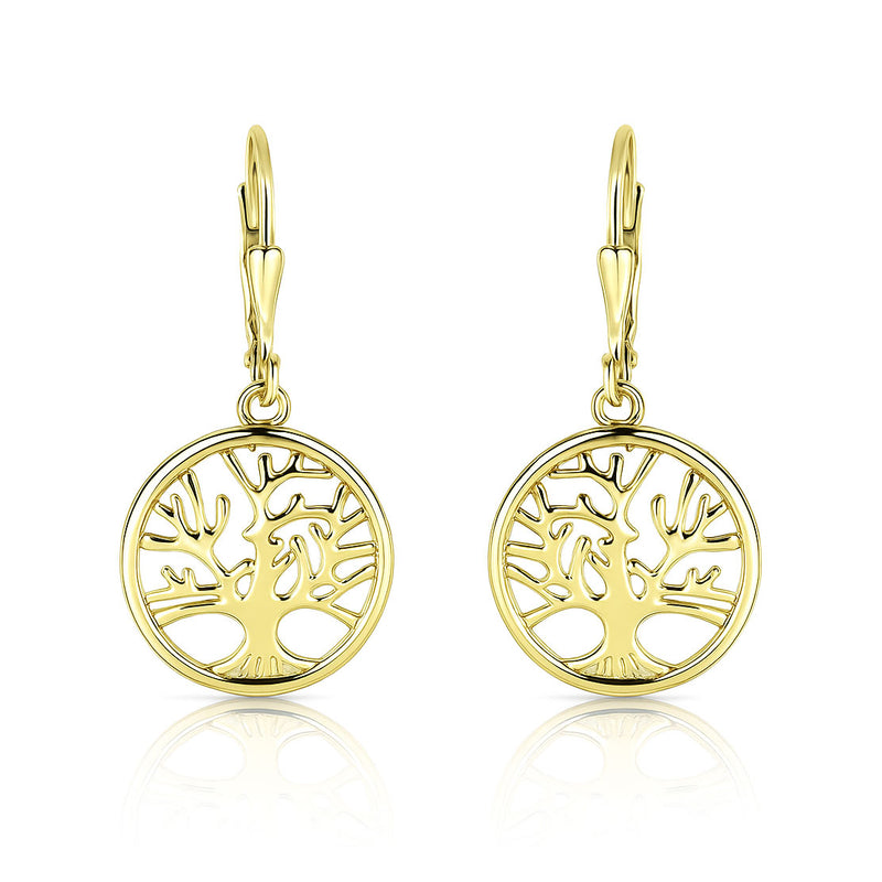 Silver earrings