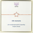 Silver bracelet Life moments