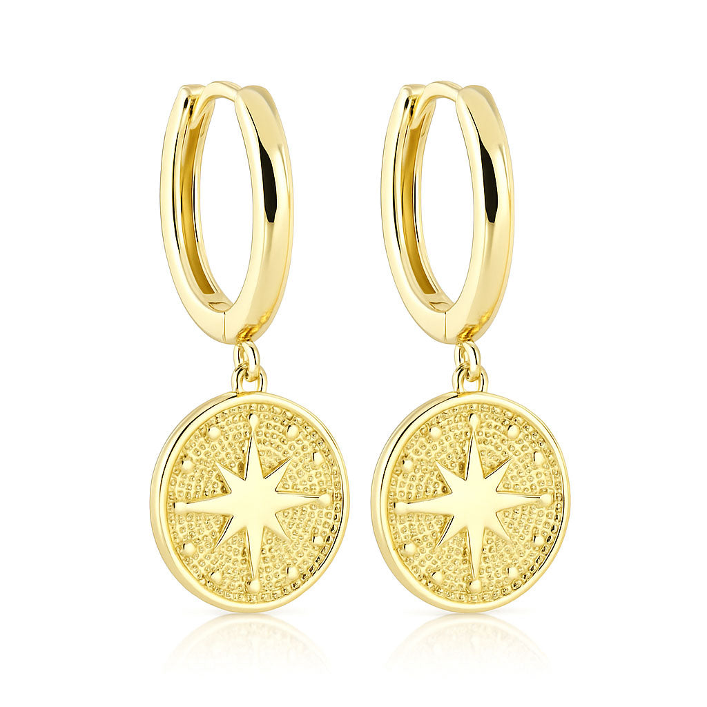 Silver earrings