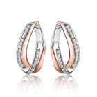 Silver earrings