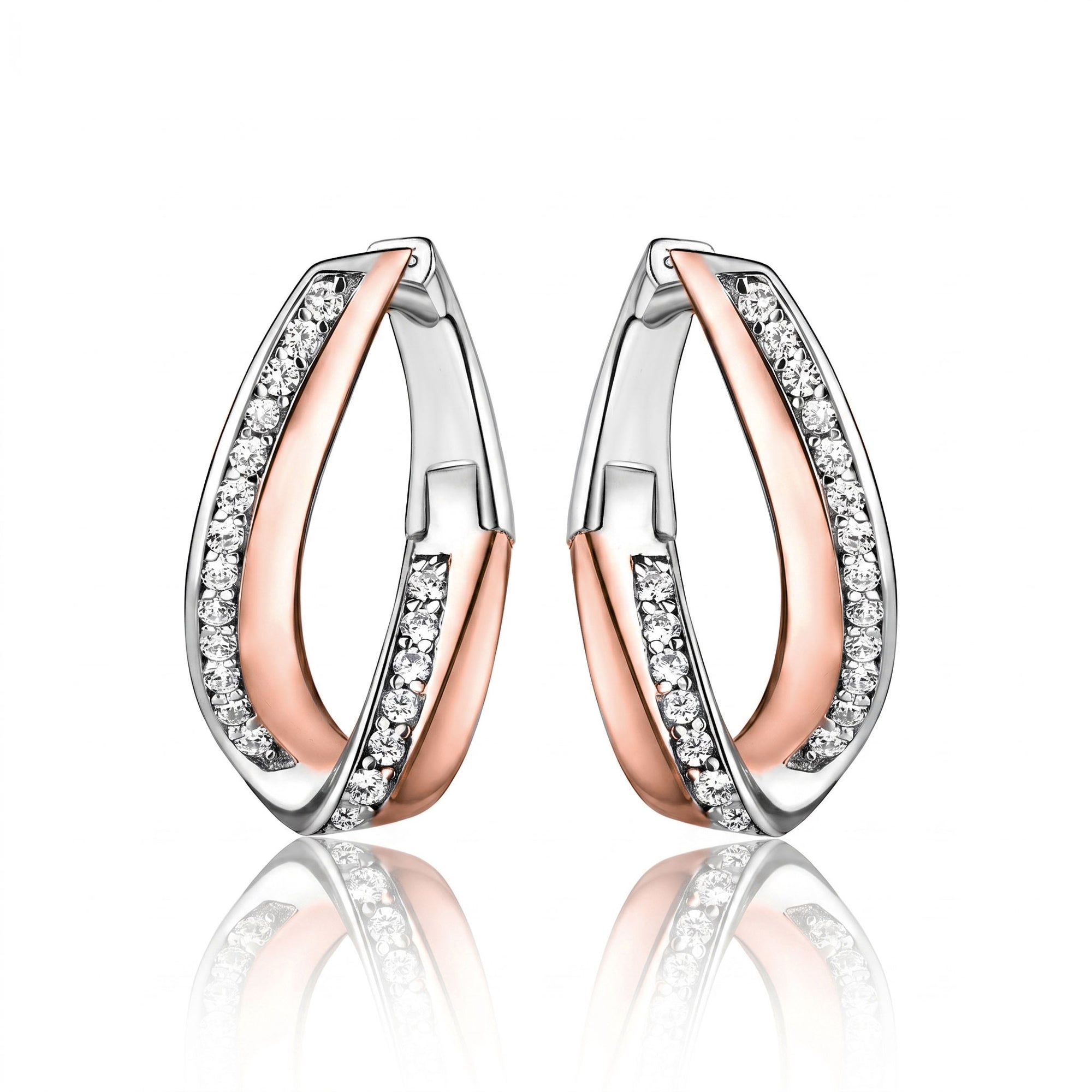 Silver earrings