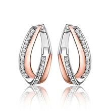 Silver earrings
