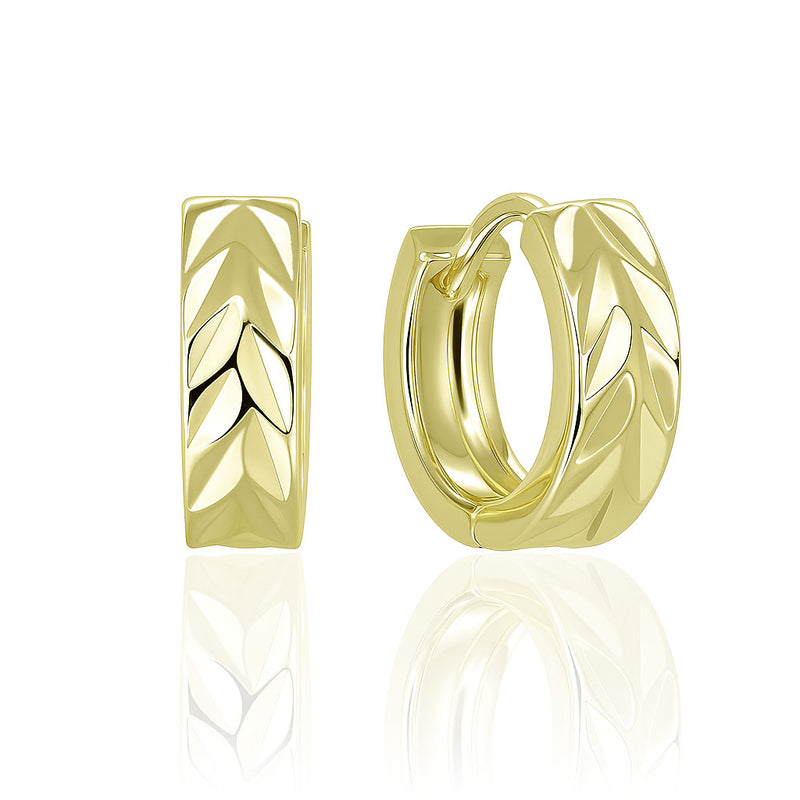 Silver earrings