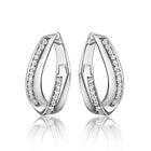 Silver earrings