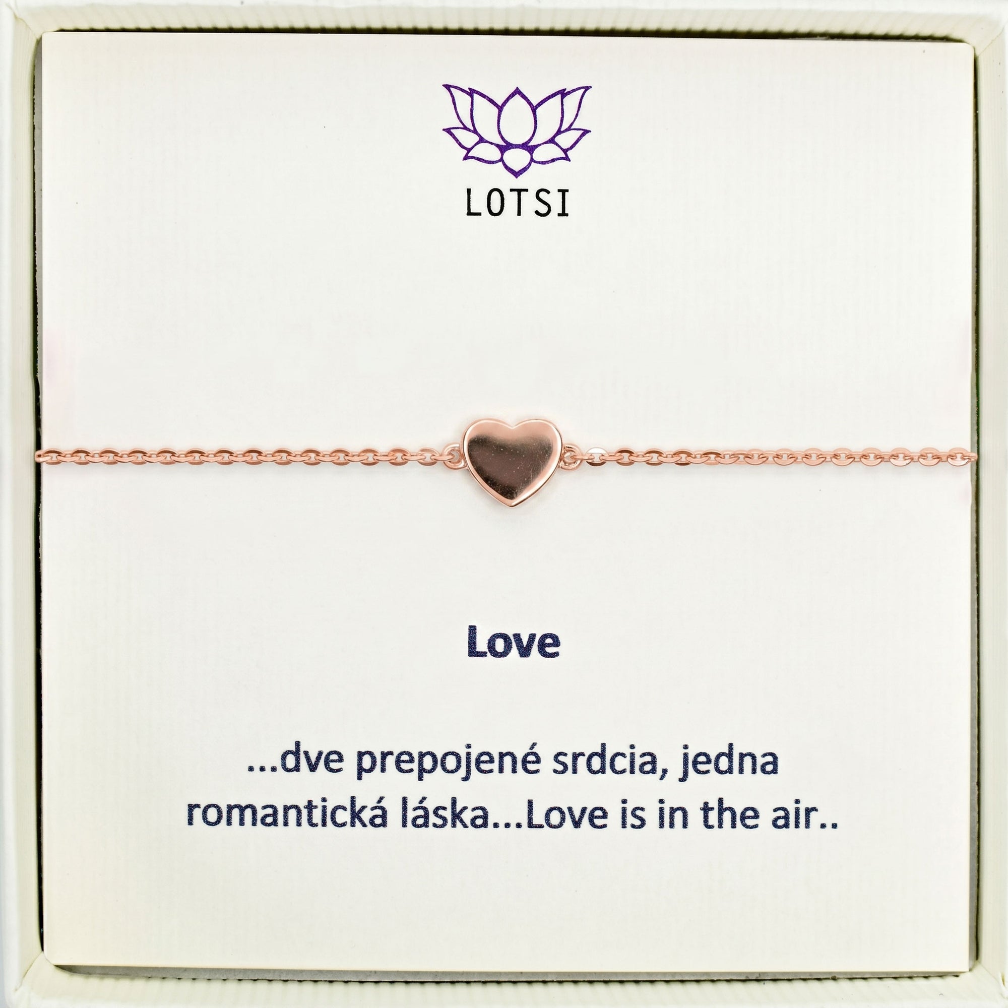Silberarmband Love