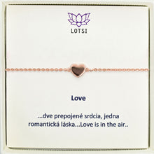 Silberarmband Love