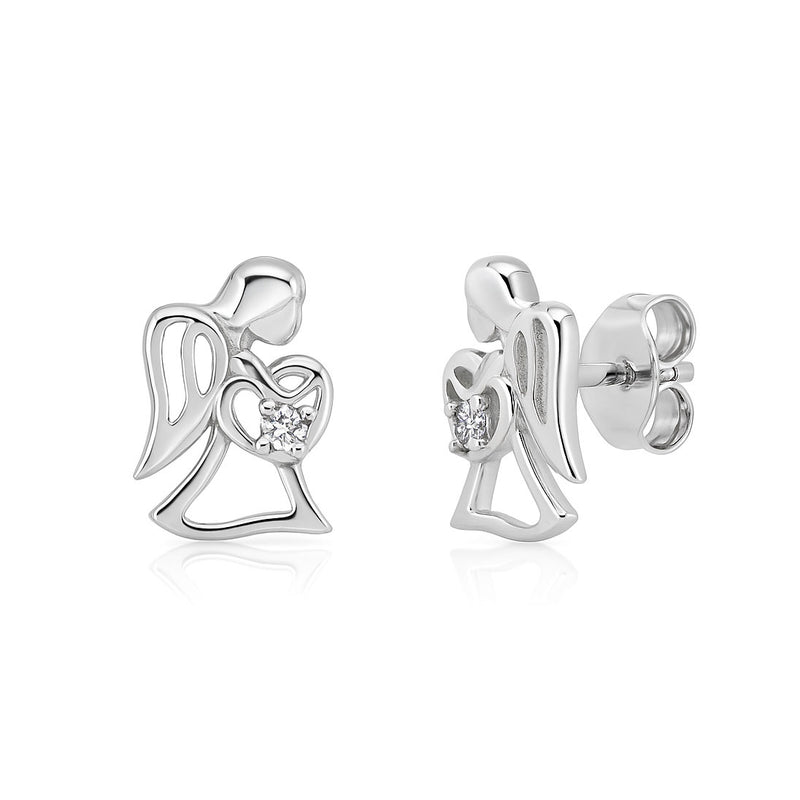 Silver earrings