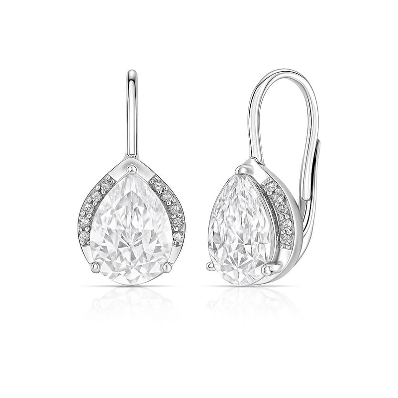 Silver earrings