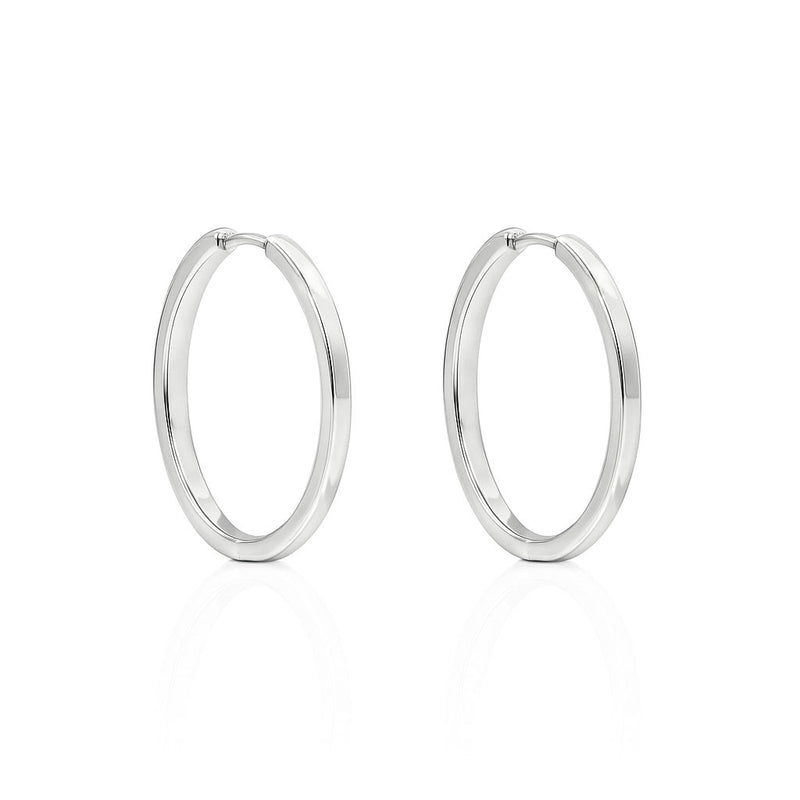 Silver earrings