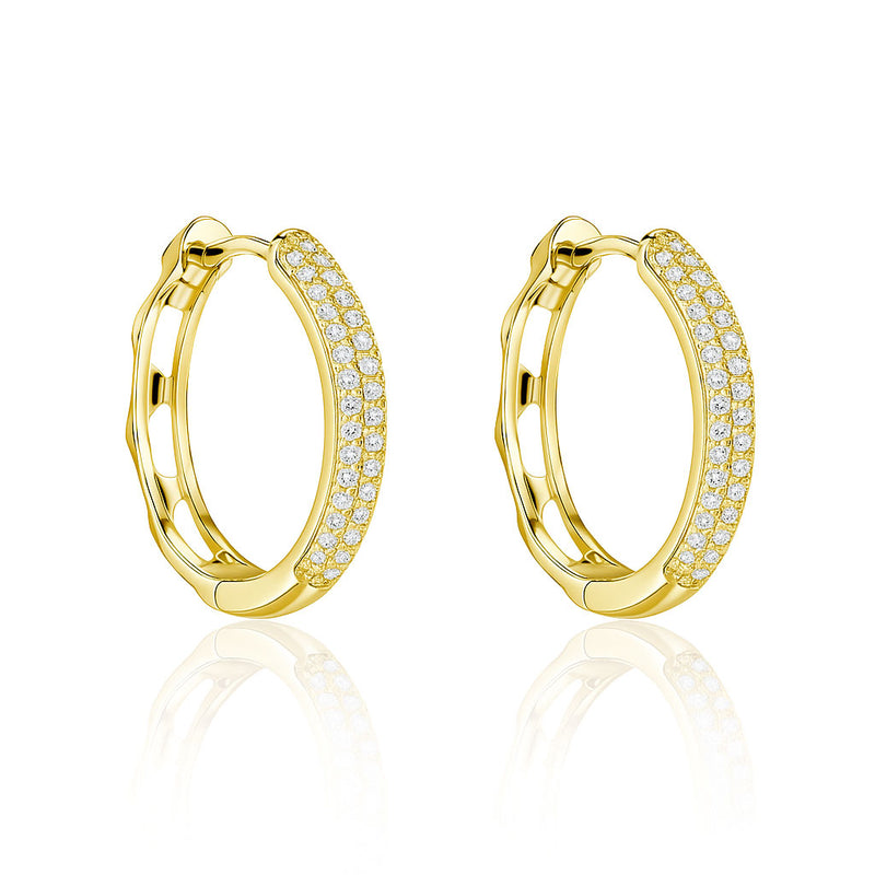 Silver earrings