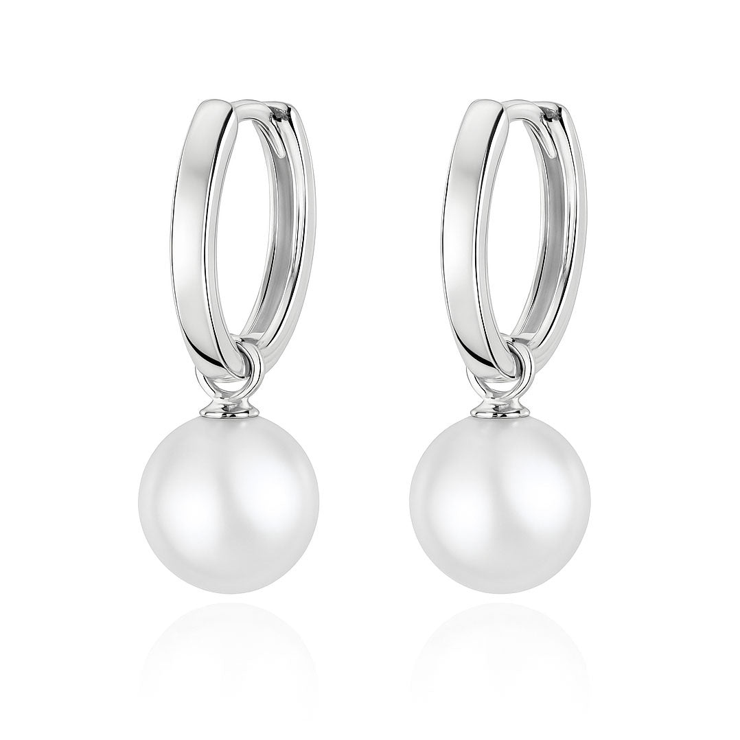Silver earrings