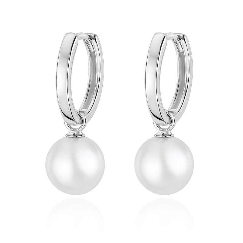 Silver earrings