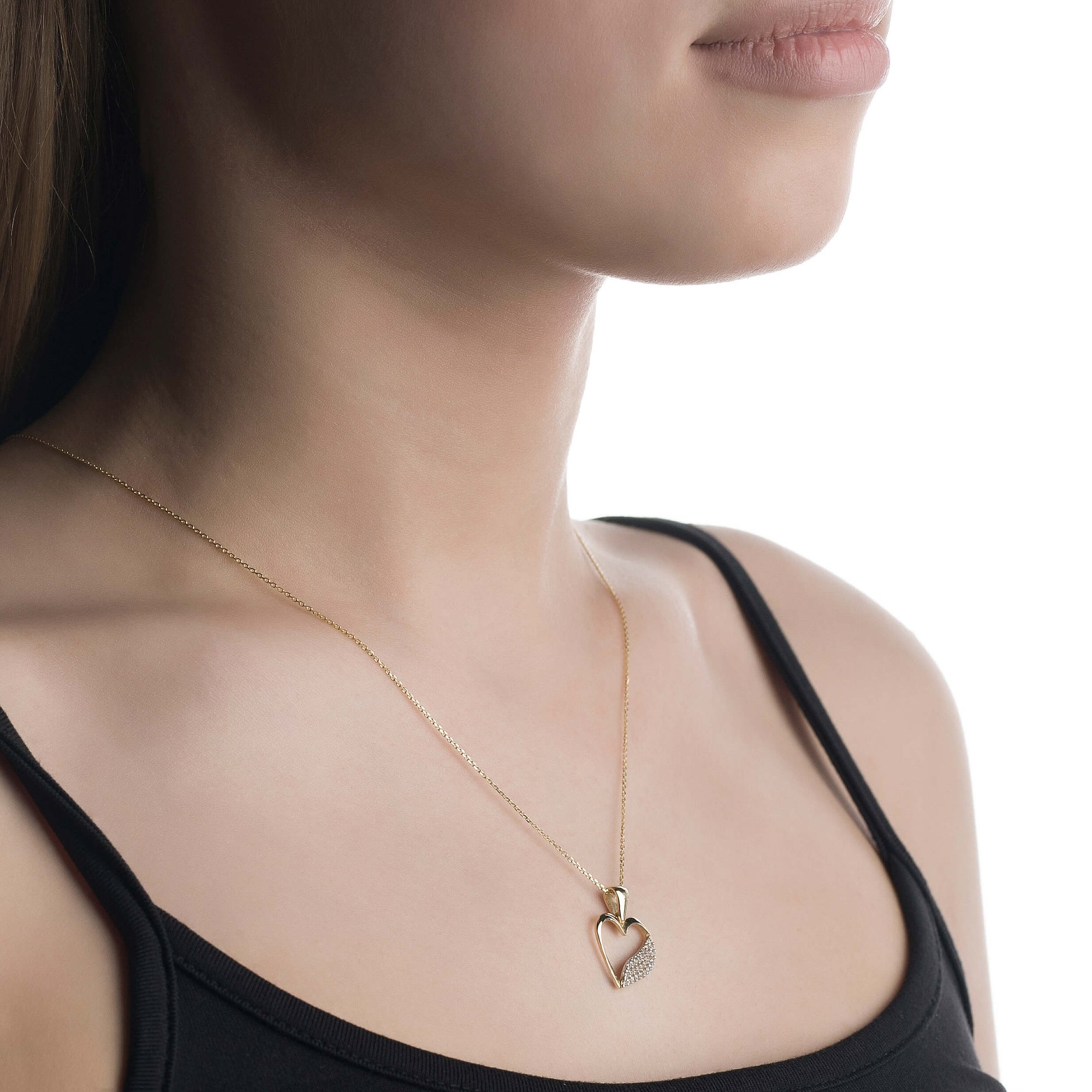 Gold pendant