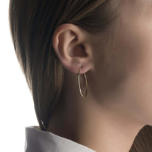 Gold earrings