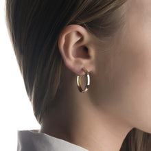 Gold earrings