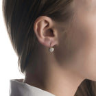 Gold earrings