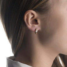 Gold earrings