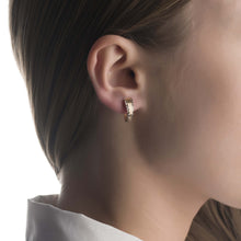 Gold earrings