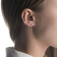 Gold earrings