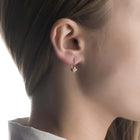 Gold earrings