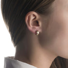 Gold earrings