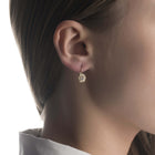 Gold earrings
