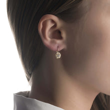 Gold earrings