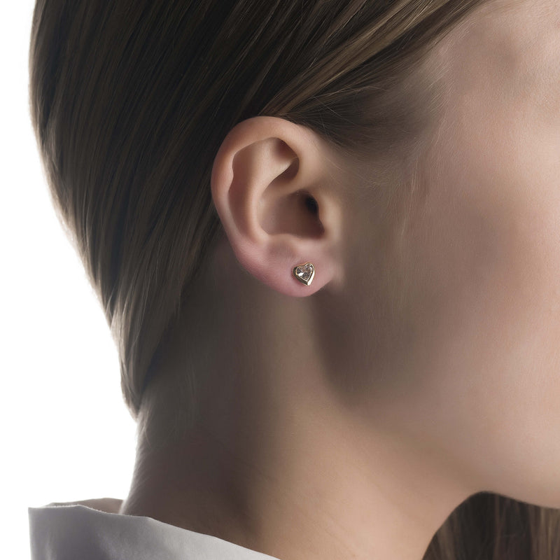 Gold earrings