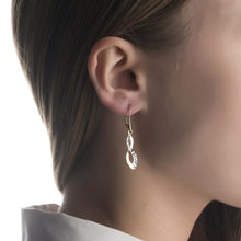 Gold earrings