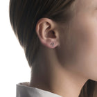 Gold earrings