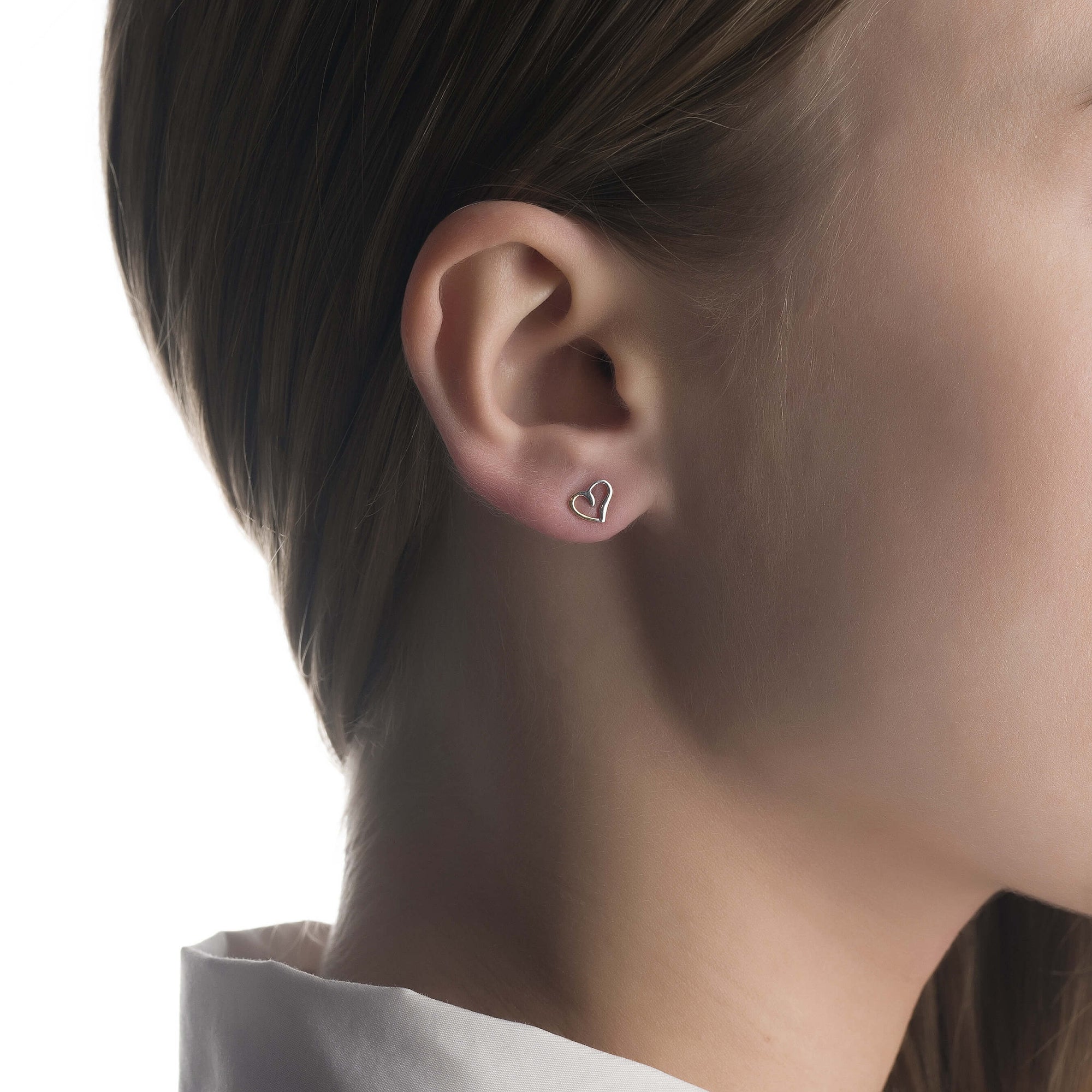 Gold earrings