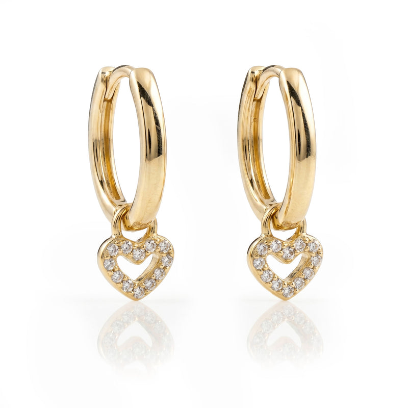 Silver earrings
