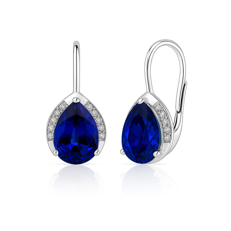 Silver earrings