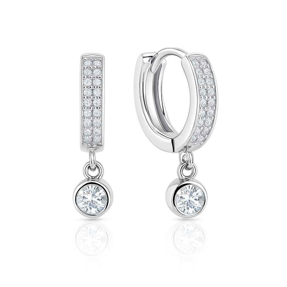 Silver earrings