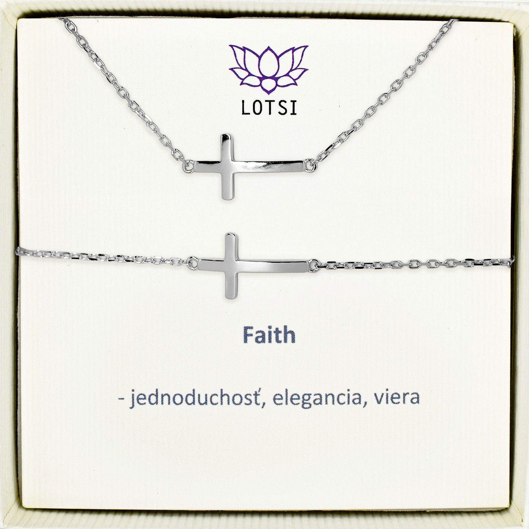 Silver set Love