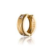Gold earrings